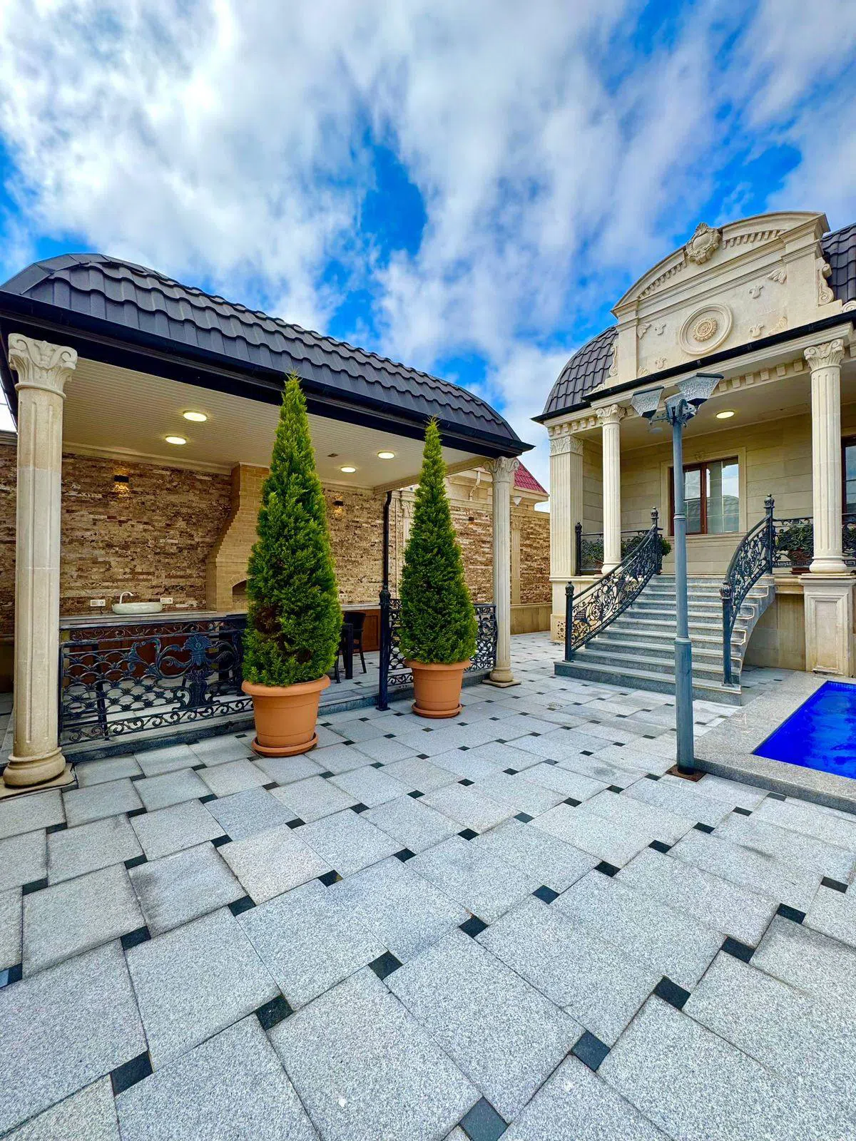 5 otaqlı bağ evi 405 m² satılır — şəkil 22