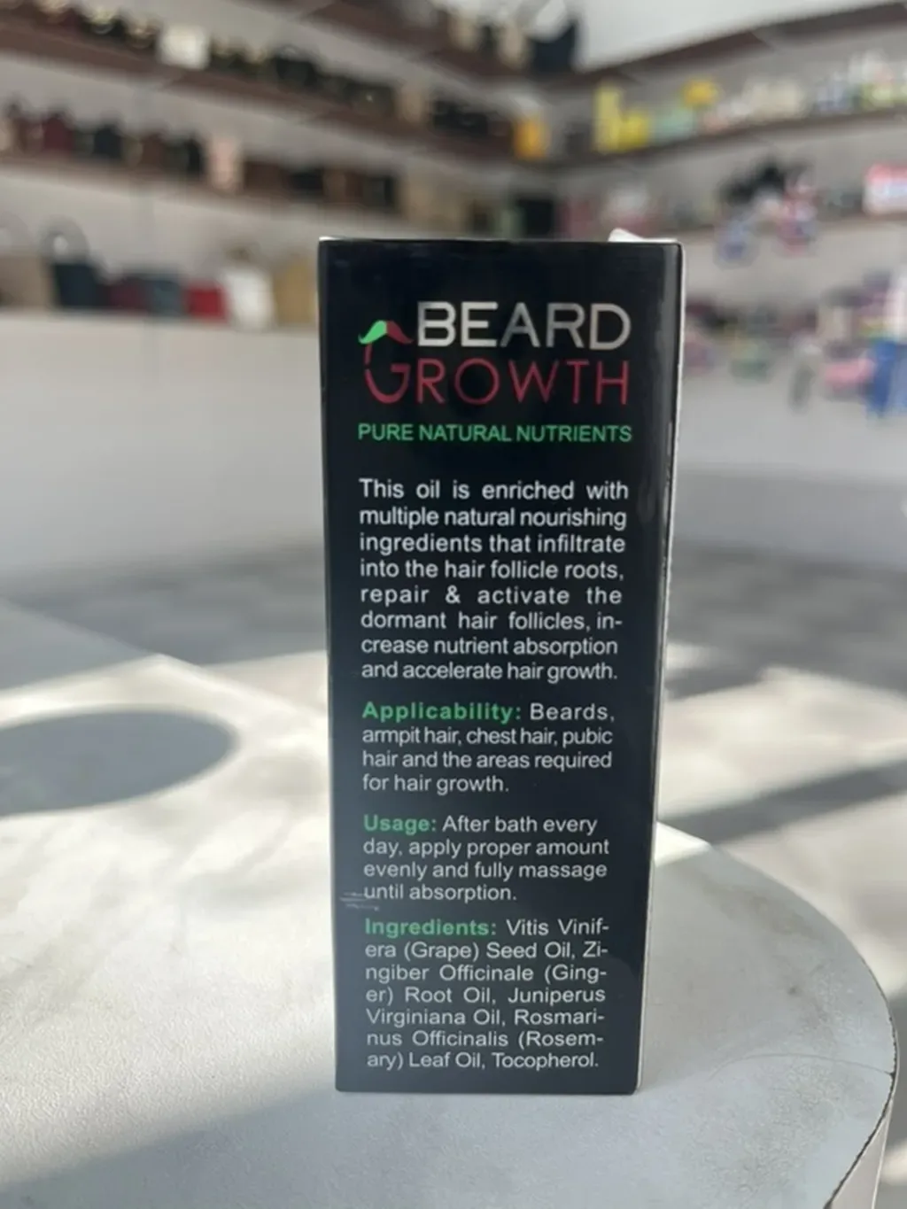 Aichun Beauty Beard Growth – saqqal uzatmaq üçün efir yağı