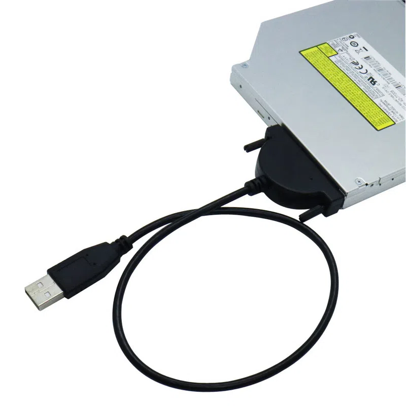 USB 2.0 Laptop CD/DVD ROM Converter Cable — şəkil 4