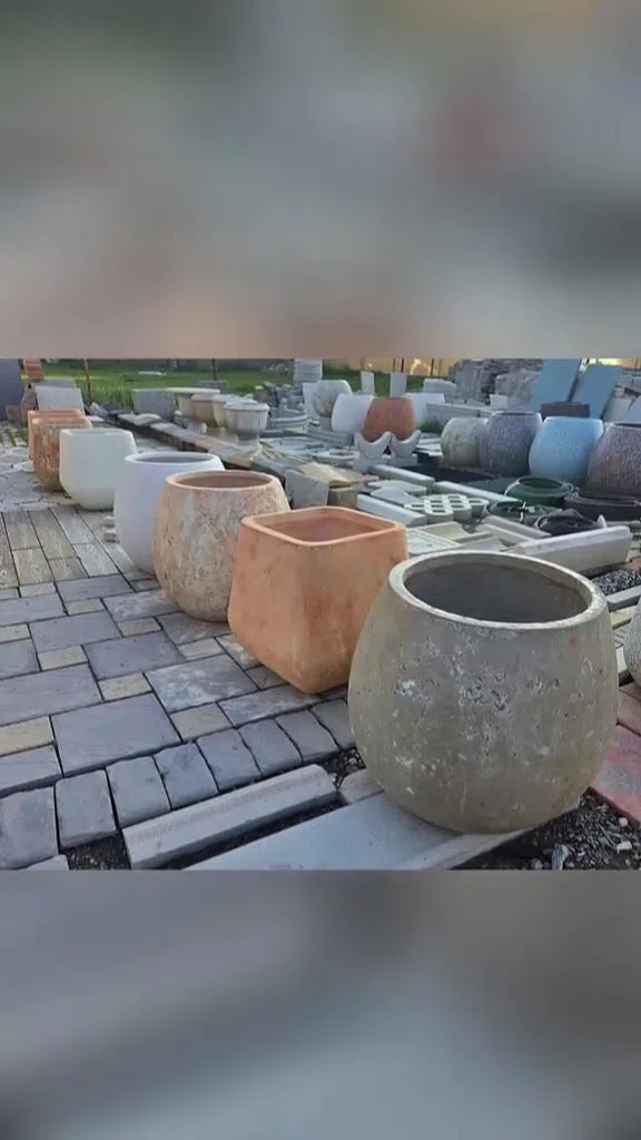 Fibrobeton dibçəklər