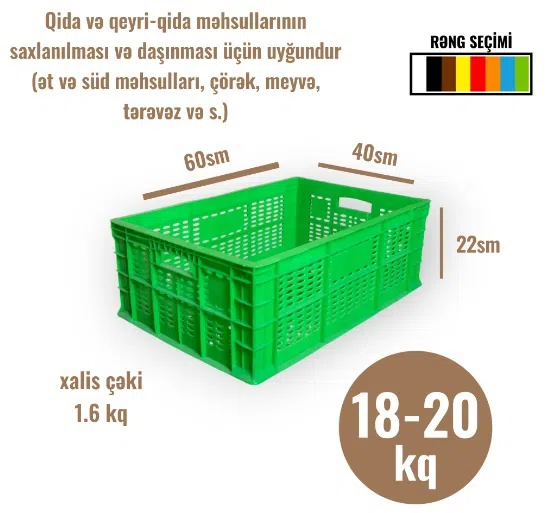 Plastik yeşiklər istehsalı — şəkil 21