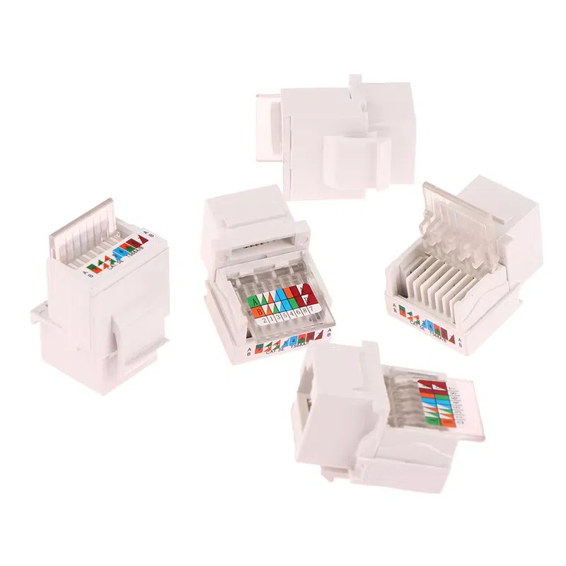 Сетевой разъем RJ45 без инструментов Keystone — şəkil 5