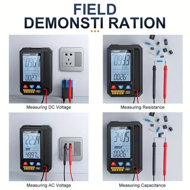 Yüksək dəqiqlikli rəqəmsal multimetr