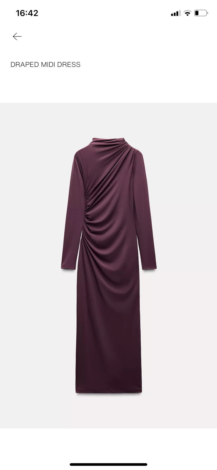 Tünd qırmızı rəng, 38 ölçü