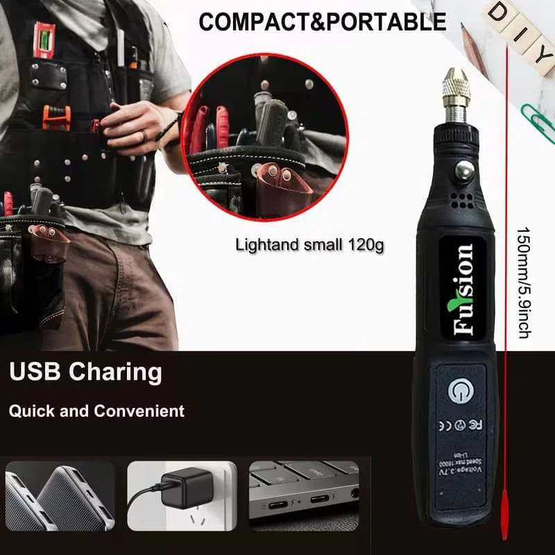 Cordless Mini Electric Grinding Rotary