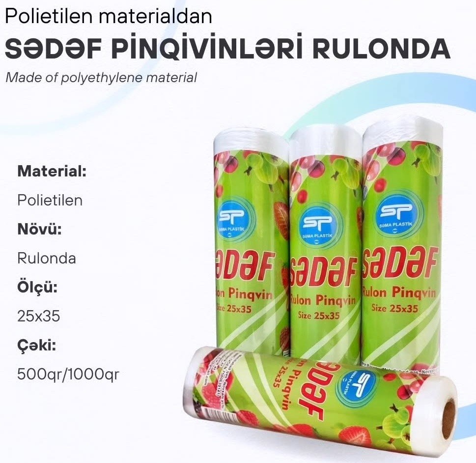 Rulon pinqvin paketlər