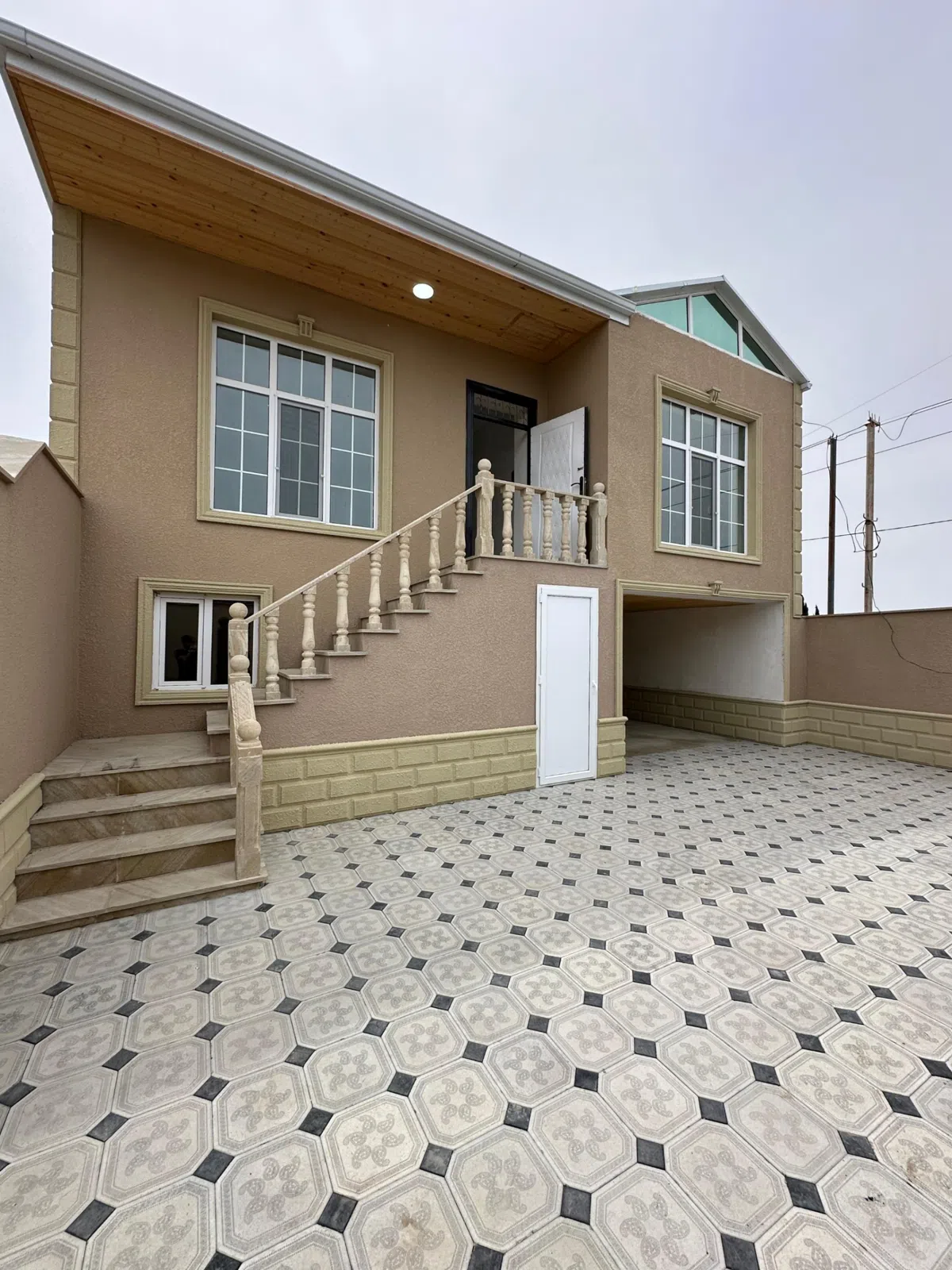 5 otaqlı həyət evi 160 m² - 1.6 sot torpaq sahəsində satılır — şəkil 1