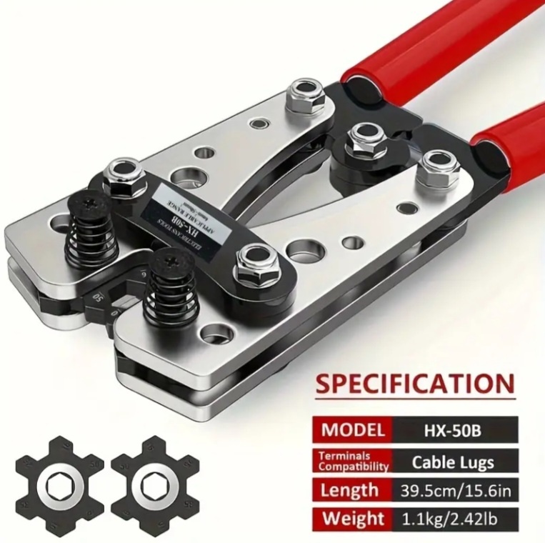 Konnektor sıxacı HX-50B — şəkil 3