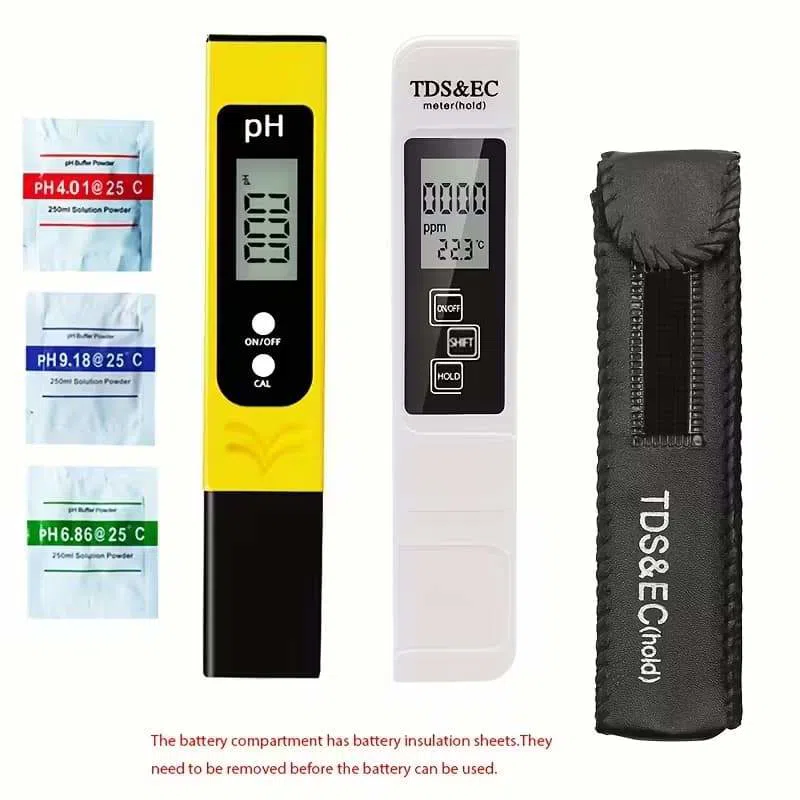 İki Rəqəmsal Su Test cihazı