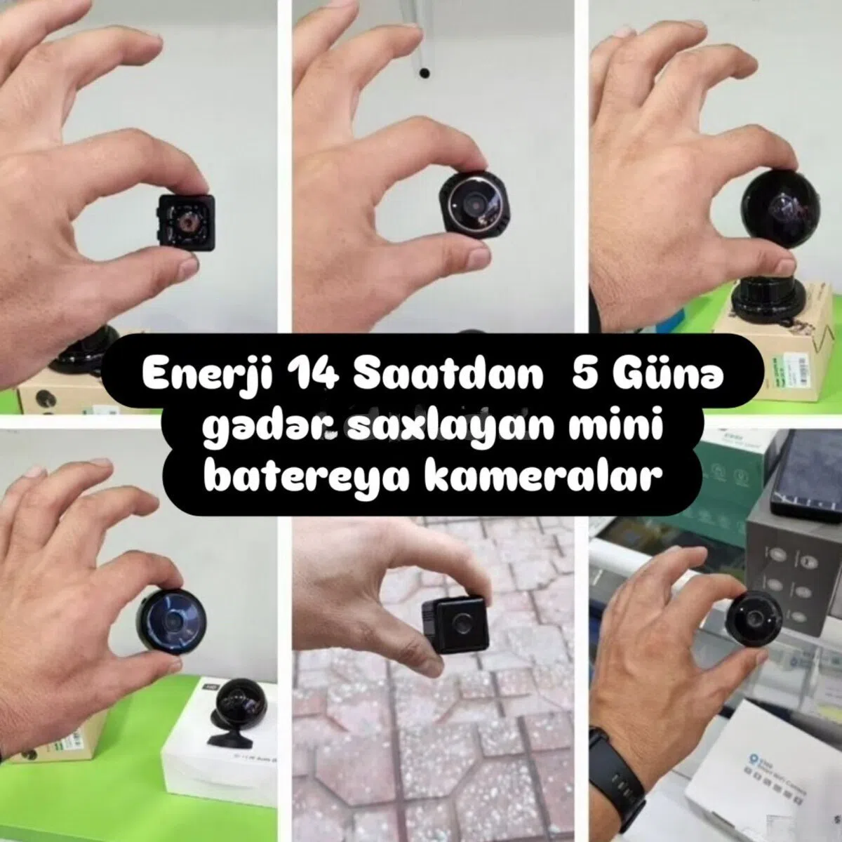 Mini Wi-Fi təhlükəsizlik kamerası - Tenderyard