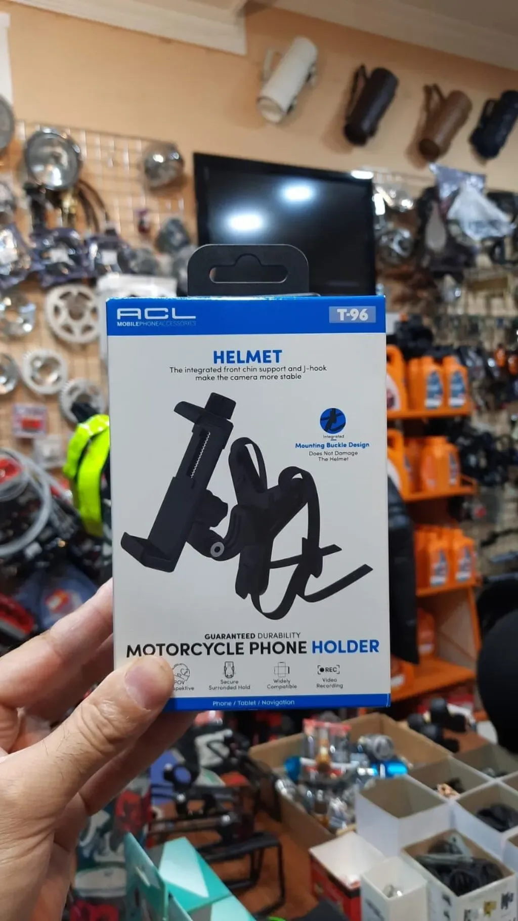 ACL T-96 Motosiklet üçün Telefon Tutacağı