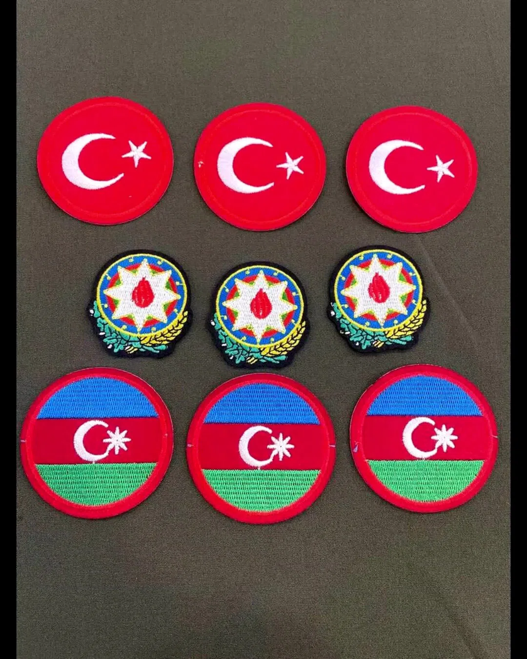 Tekstil üçün yapışqanlı atributlar və emblemlər — şəkil 9