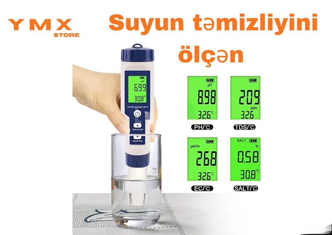 Rəqəmsal pH metr cihazı - Tenderyard