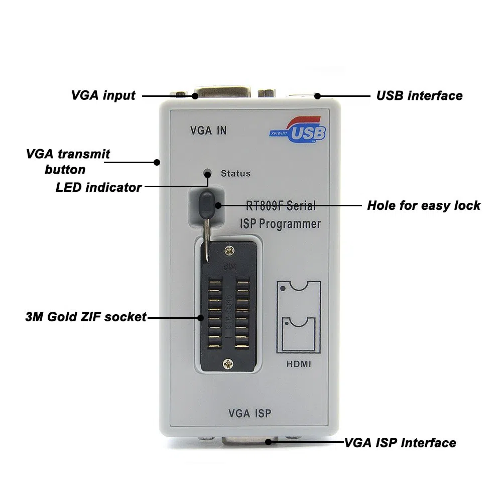 RT809F ISP Programmer | Программатор RT809F ISP — şəkil 11