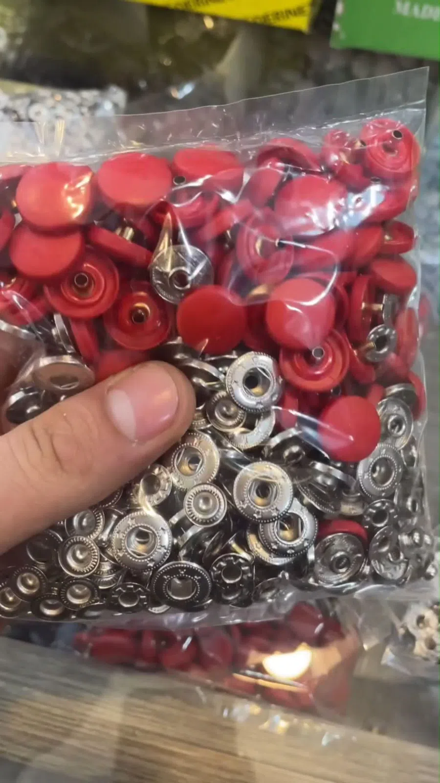 Tekstil üçün metal press düymələri — şəkil 11