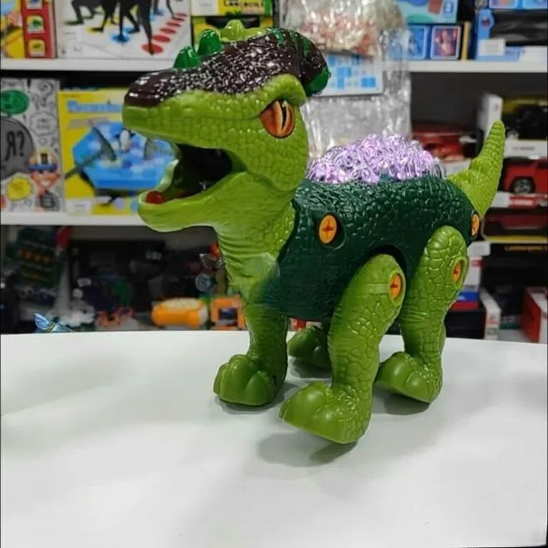 Tüstü buraxan oyuncaq dinozavr — şəkil 1