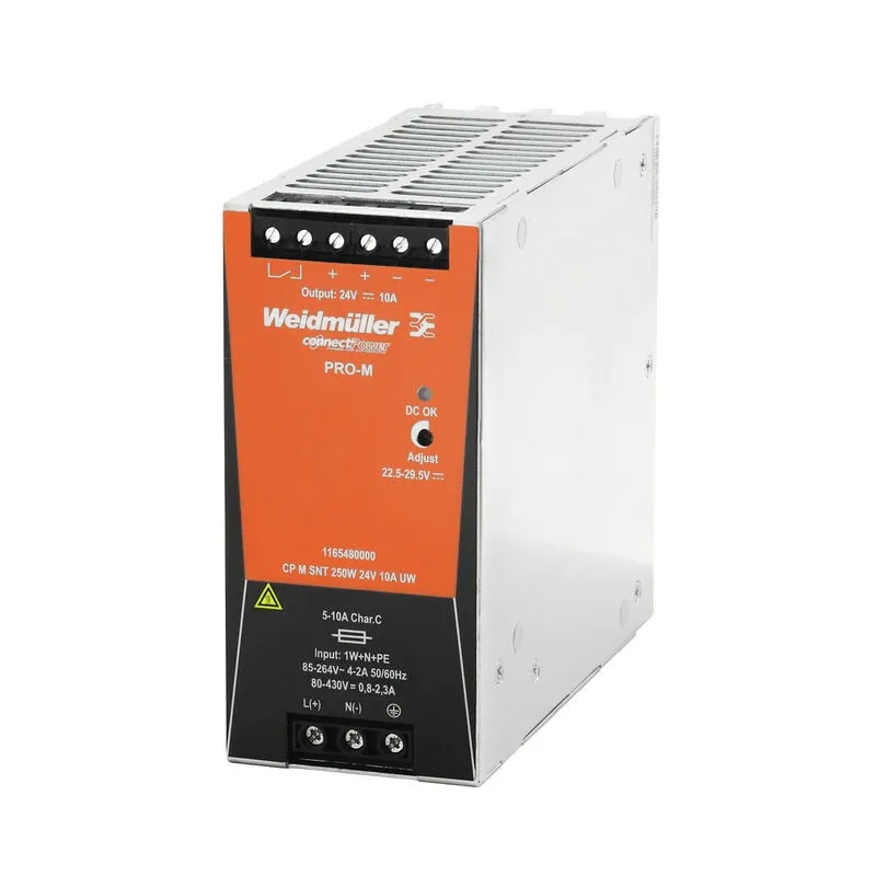 WEIDMÜLLER CP M SNT 250W 24V 10A UW enerji qida bloku — şəkil 1