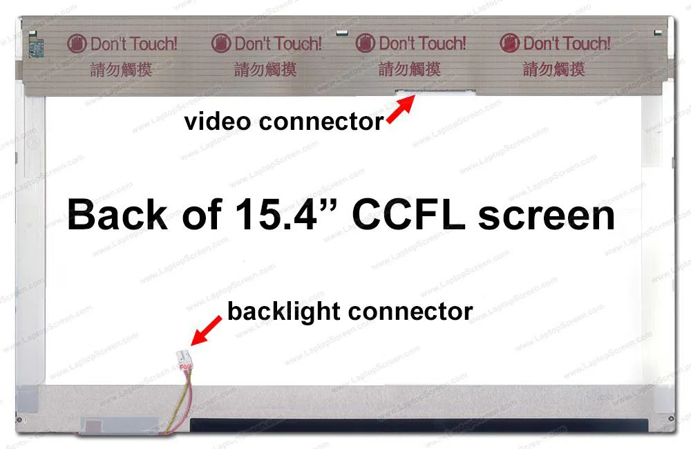 Screen "15.4' LCD 30 pin" - Tenderyard