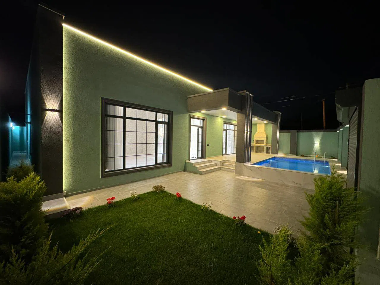 4 otaqlı bağ evi 160 m² 3 sot torpaq sahəsində satılır — şəkil 9