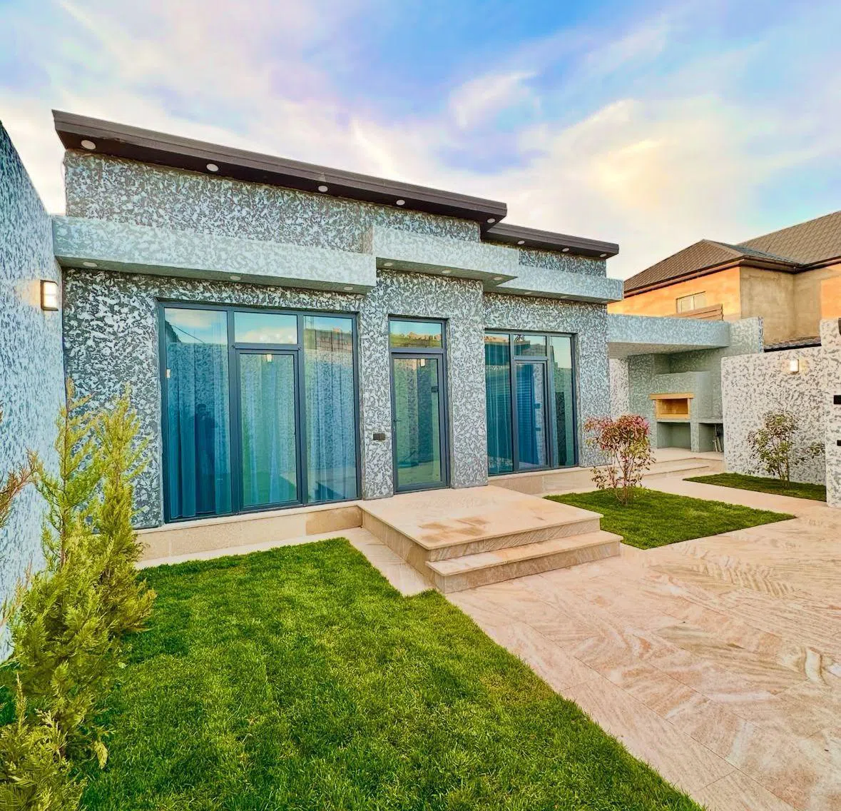 4 otaqlı bağ evi 100 m² 3 sot torpaq sahəsində satılır — şəkil 7