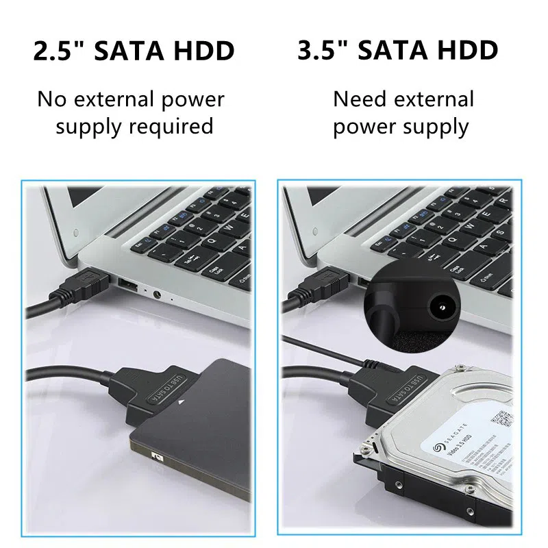 USB 3.0 to SATA 2,5/3,5 inch HDD SSD Cable — şəkil 9