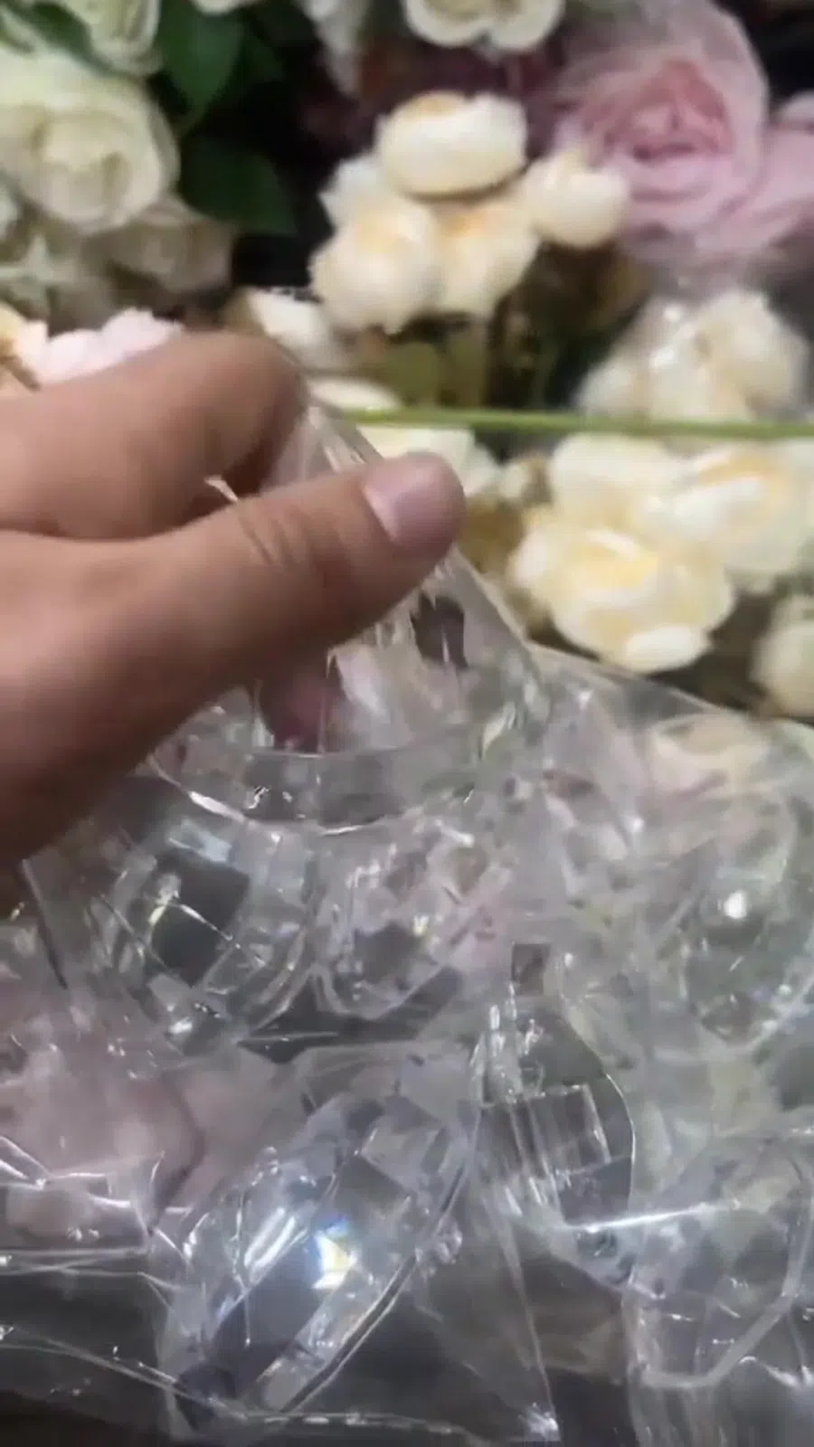 Konfet qabı, Şüşə material — şəkil 2