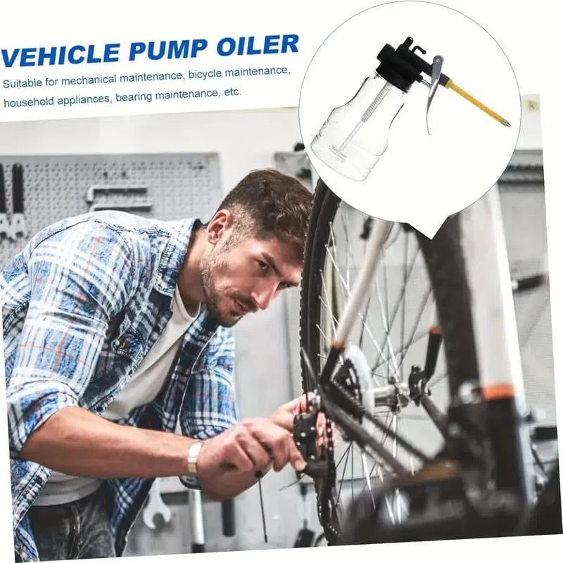 250ml Yüksək Təzyiqli Əl Yağı Elastik Başlıqlı — şəkil 9