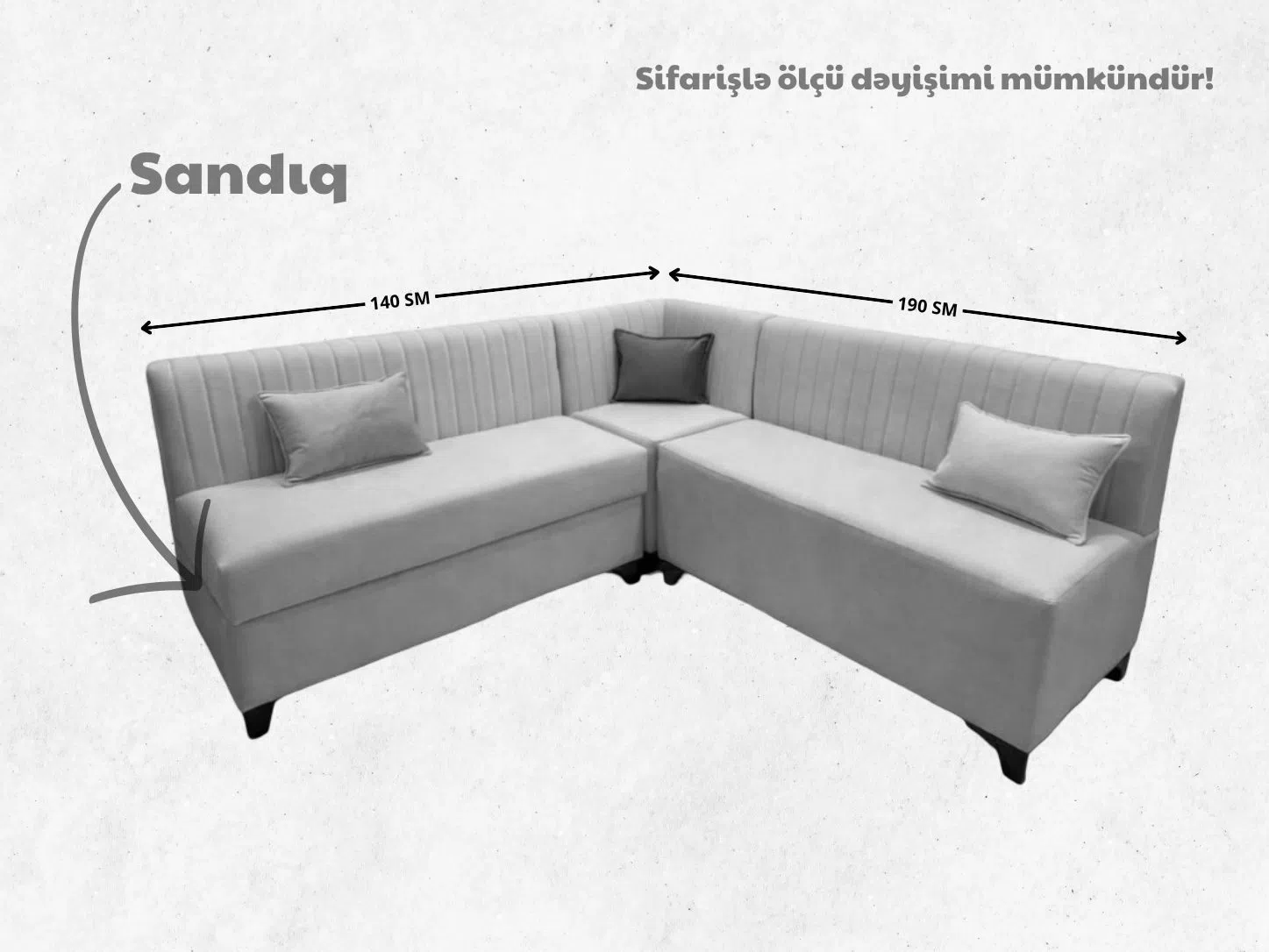 Mətbəx divanı bazalı | Kreditlə