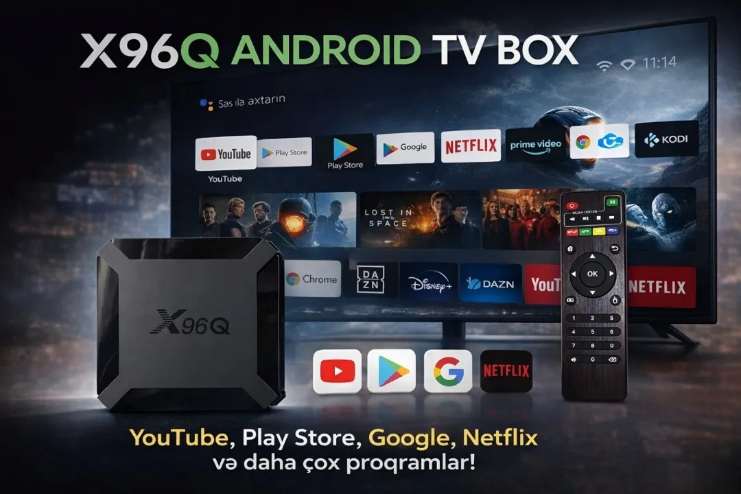 X96Q Smart TV Box: Speed Up Your TV! - Tenderyard