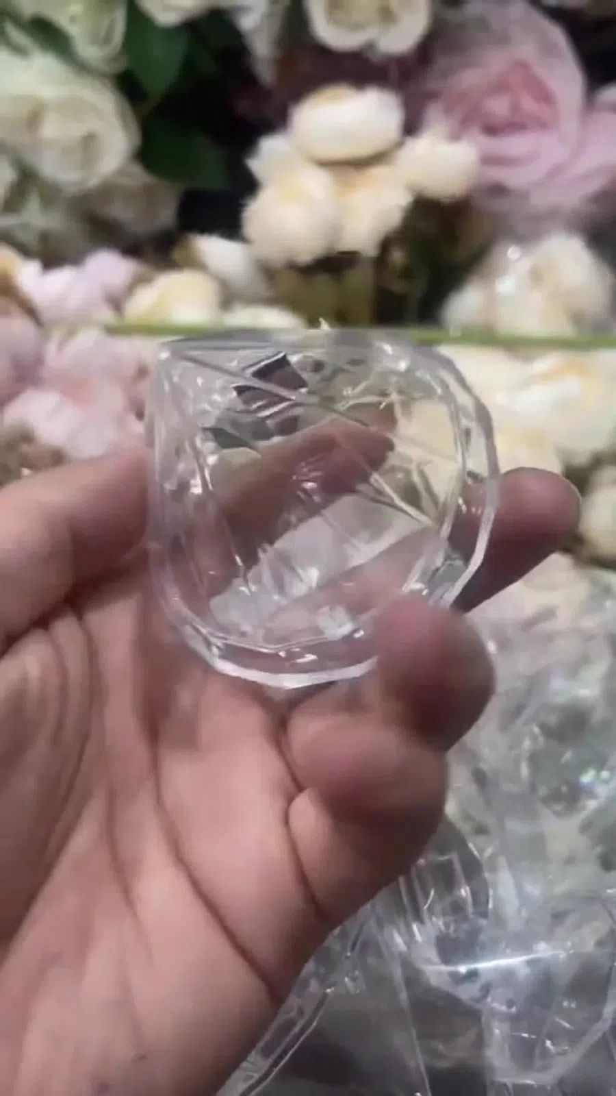 Konfet qabı, Şüşə material — şəkil 10