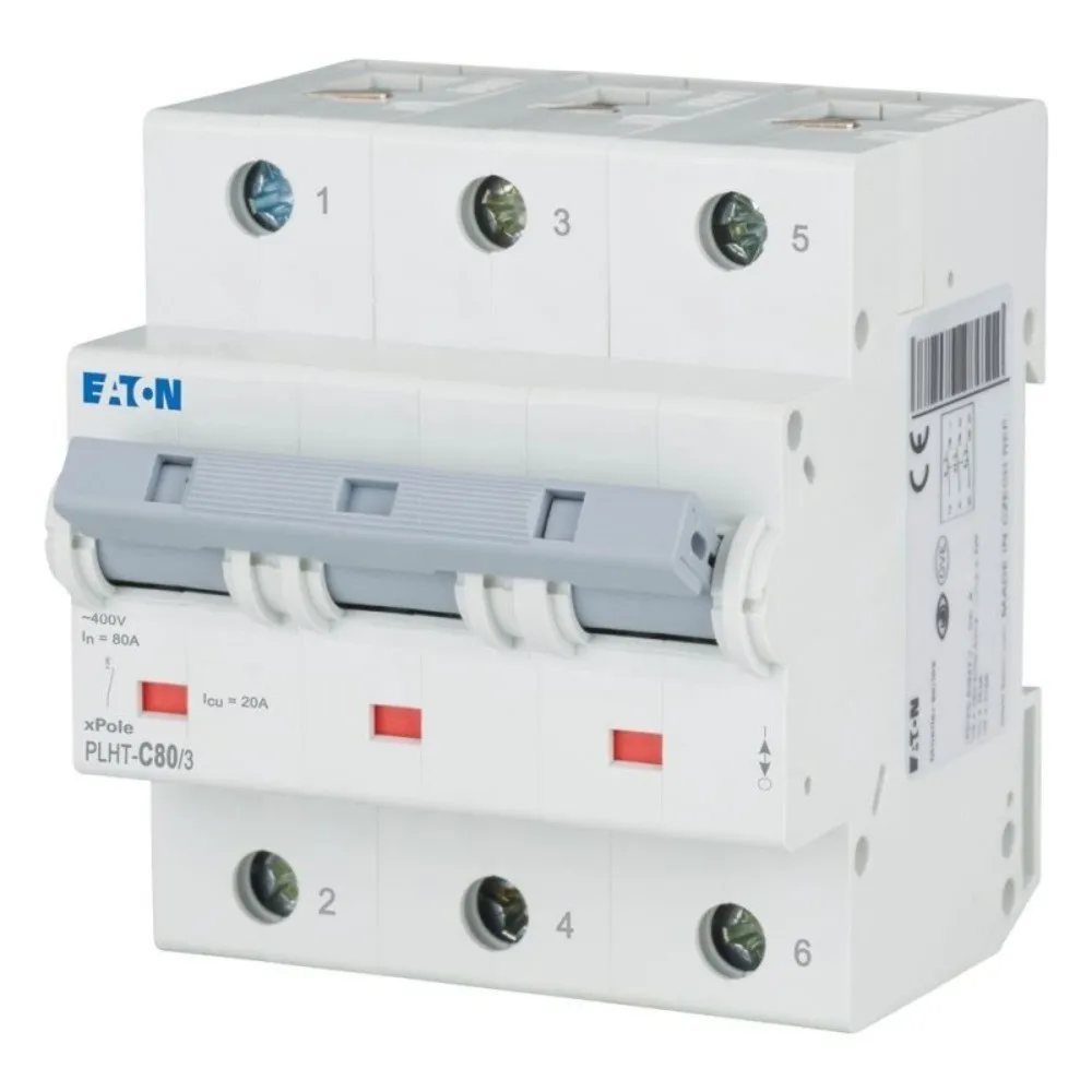 Eaton PLHT-C80/3 automatic circuit breaker - Tenderyard