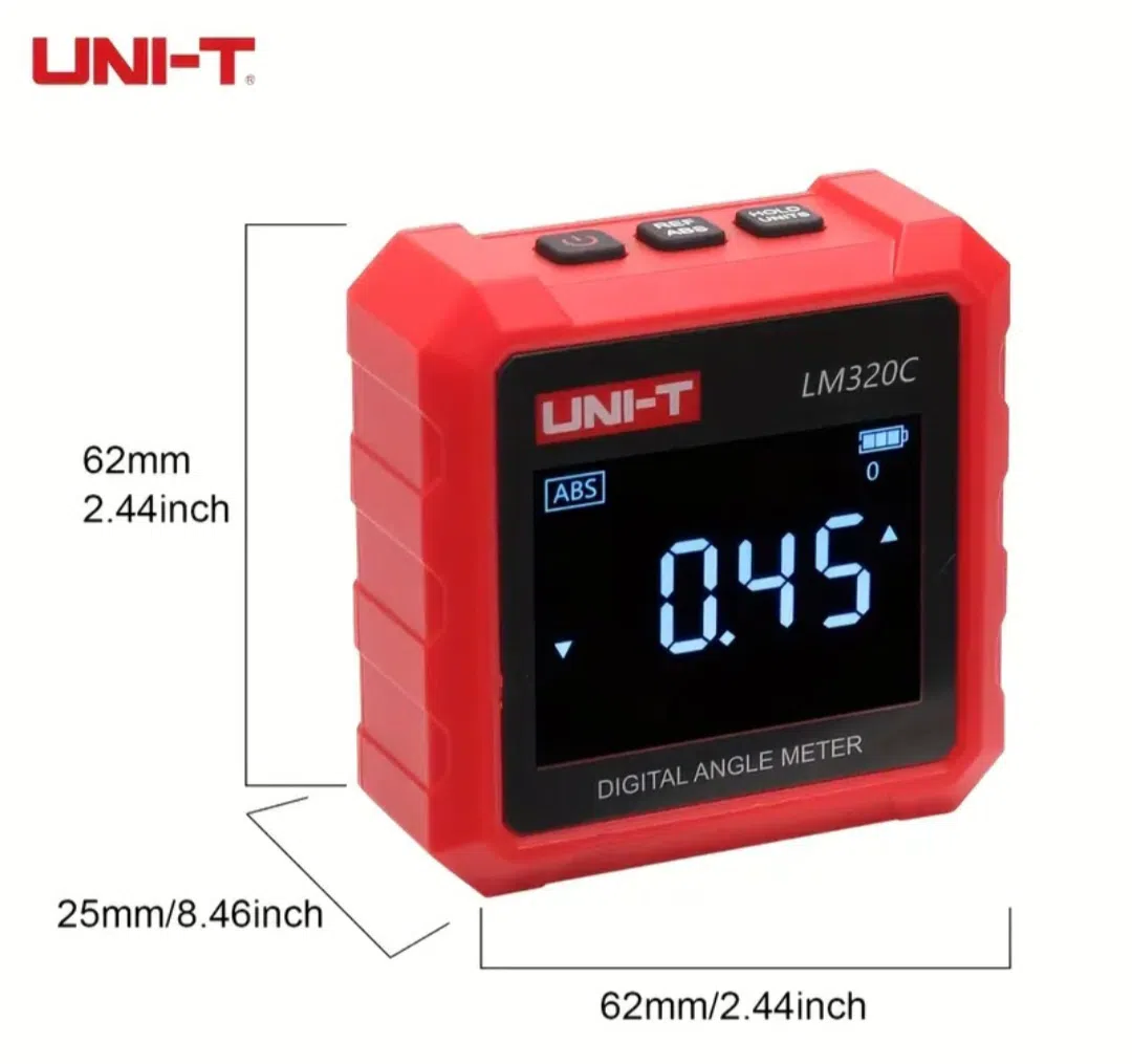 Rəqəmsal bucaq ölçən Model: UNI-T LM 320C