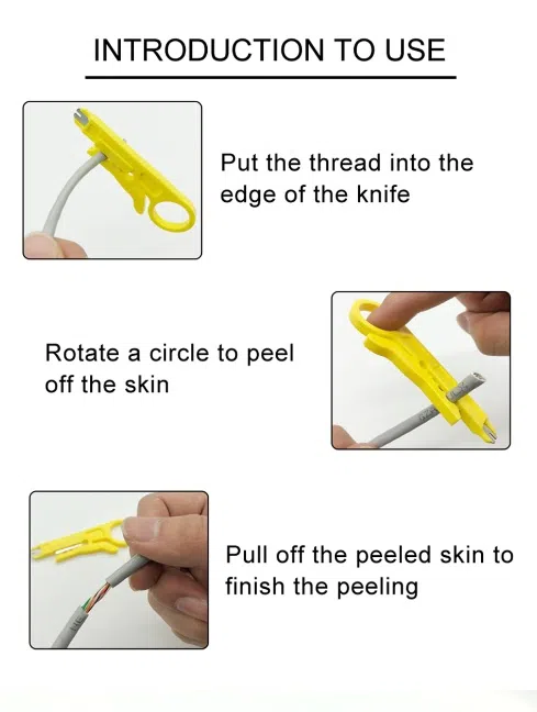 Mini Portable Wire Stripper — şəkil 5
