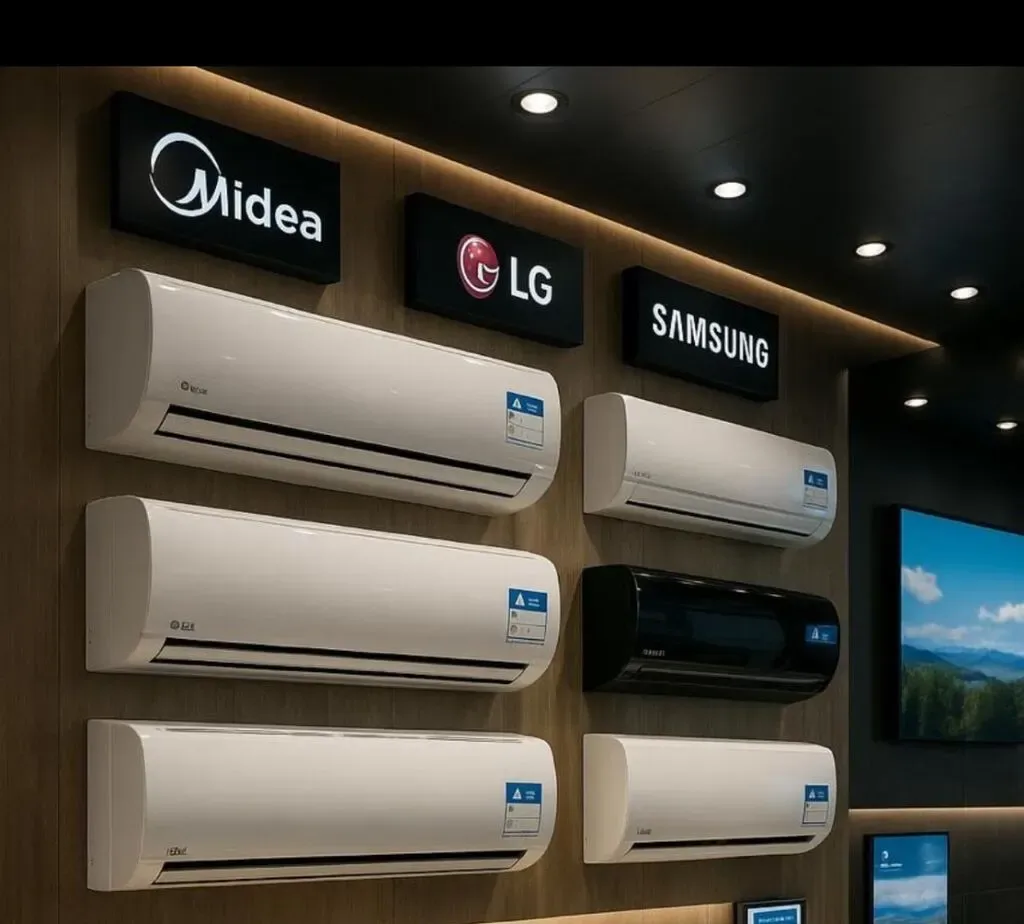 Kondisioner LG markalı, Qarışıq rəng