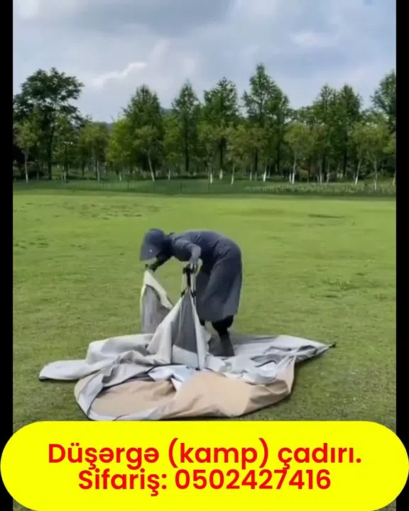 Düşərgə (kamp) çadırları - Tenderyard