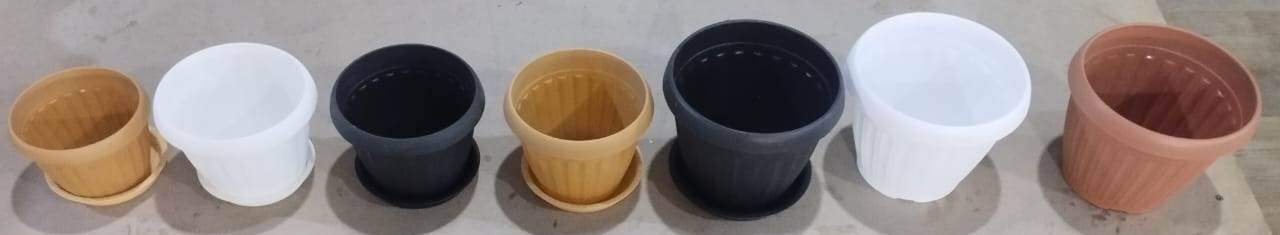 Plastik gül dibçəkləri — şəkil 3