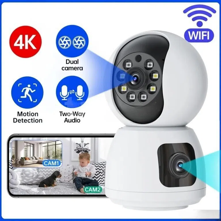 Eurocam QS1, PTZ 360° WiFi kamera, 3.0MP Full HD