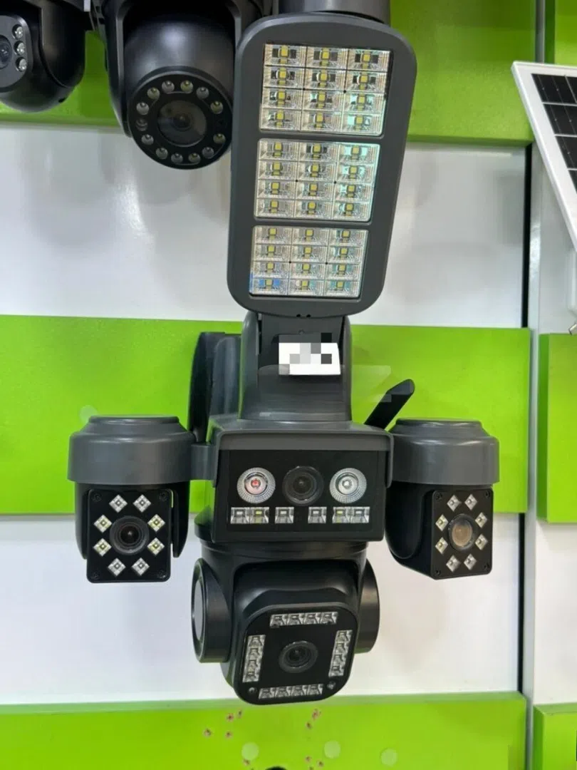 4G Solar PTZ Kamera, 4K, 12MP, Simsiz, Günəş Panelli - Tenderyard