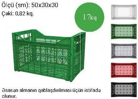 Plastik yeşiklər istehsalı — şəkil 28