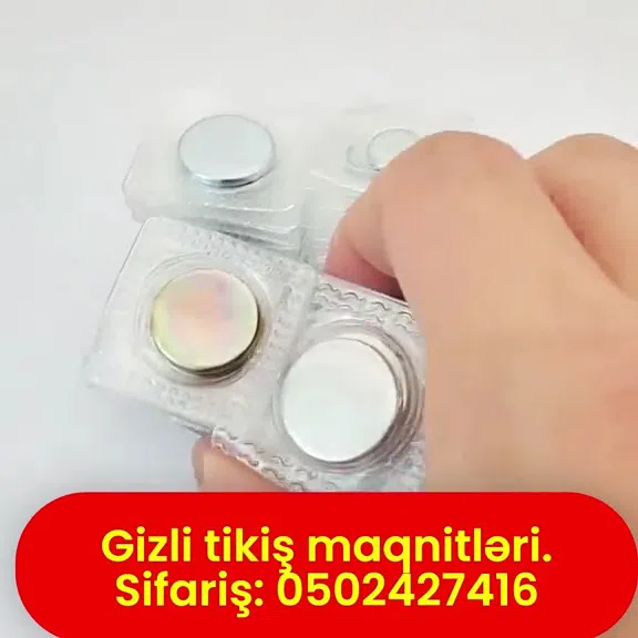 Gizli tikiş maqnitləri, geyim və çanta üçün bağlayıcı - Tenderyard