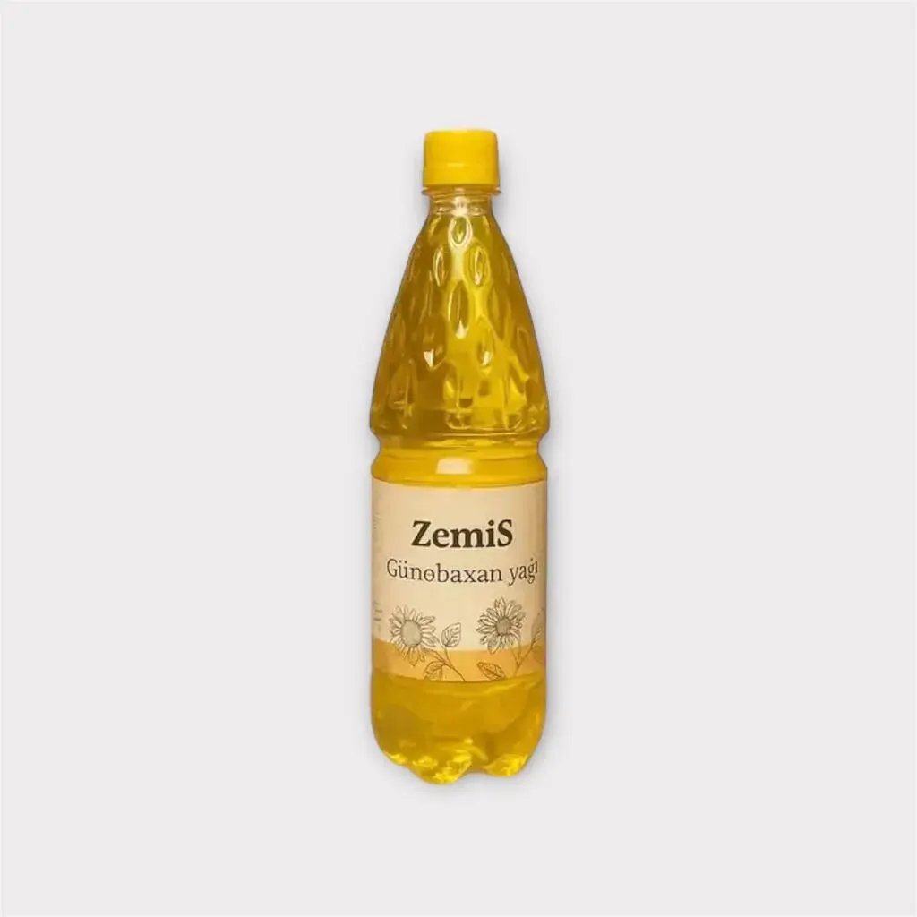 ZemiS Təbii Günəbaxan Yağı 1 L — şəkil 2