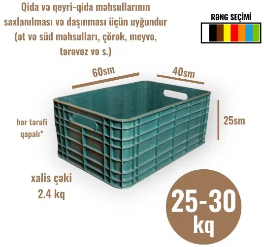 Plastik yeşiklər istehsalı — şəkil 14
