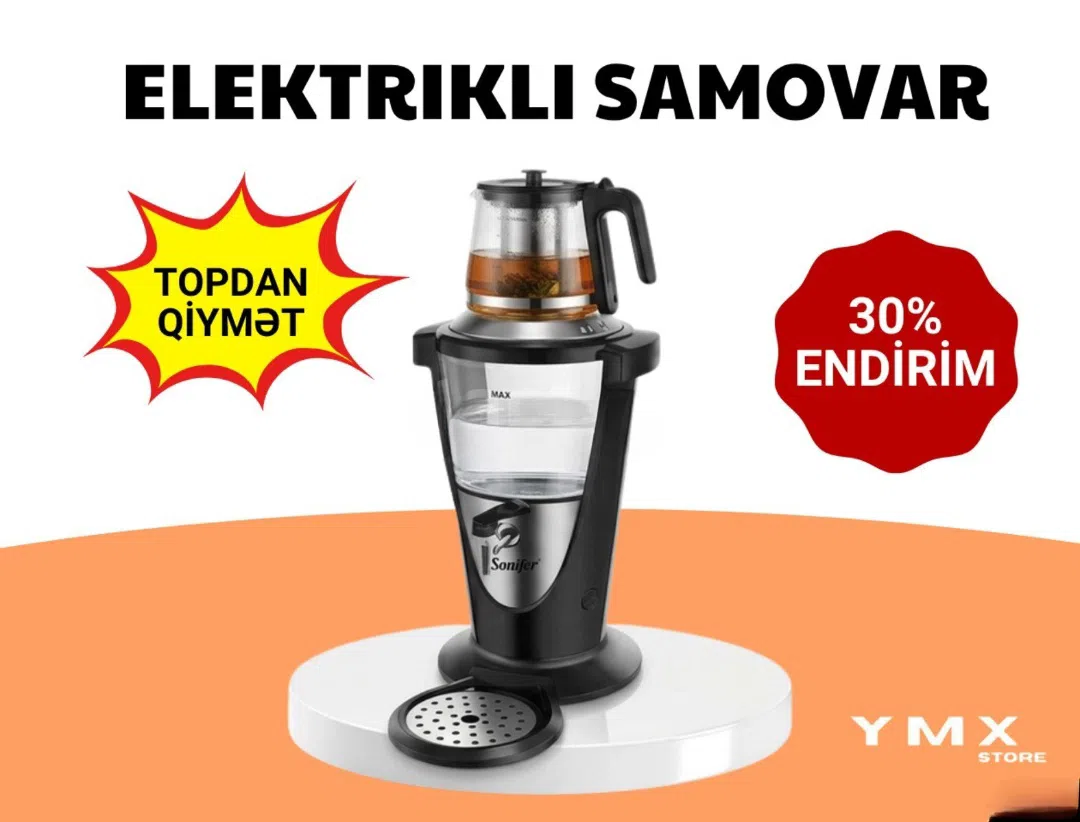 Samovar Metal material — şəkil 1