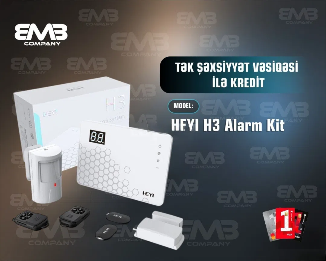 Heyi H3 Smart Alarm System Kit - Tenderyard
