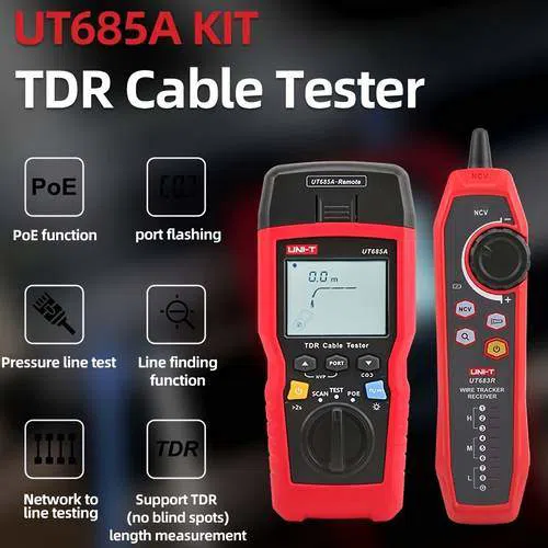 UNI-T UT685A KIT şəbəkə kabel test cihazı — şəkil 17