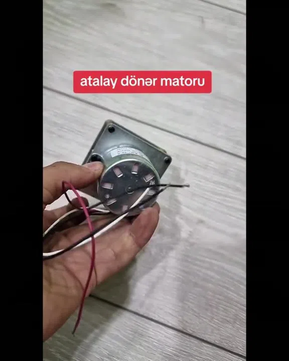 Dönər və qril aparatları üçün elektrik mühərrikləri — şəkil 5