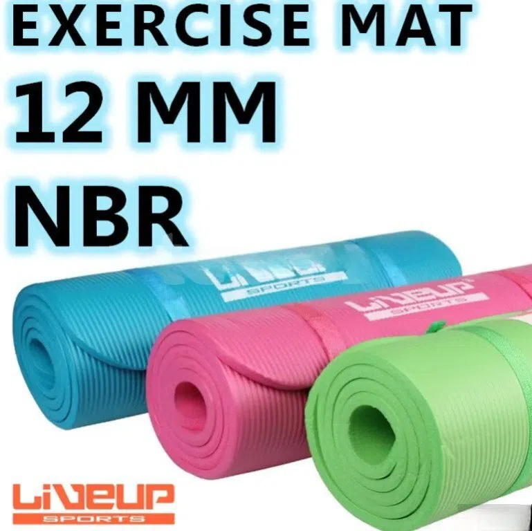 Live Up LS3257 NBR Yoqa Matı 180x60 sm, 12 mm - Tenderyard