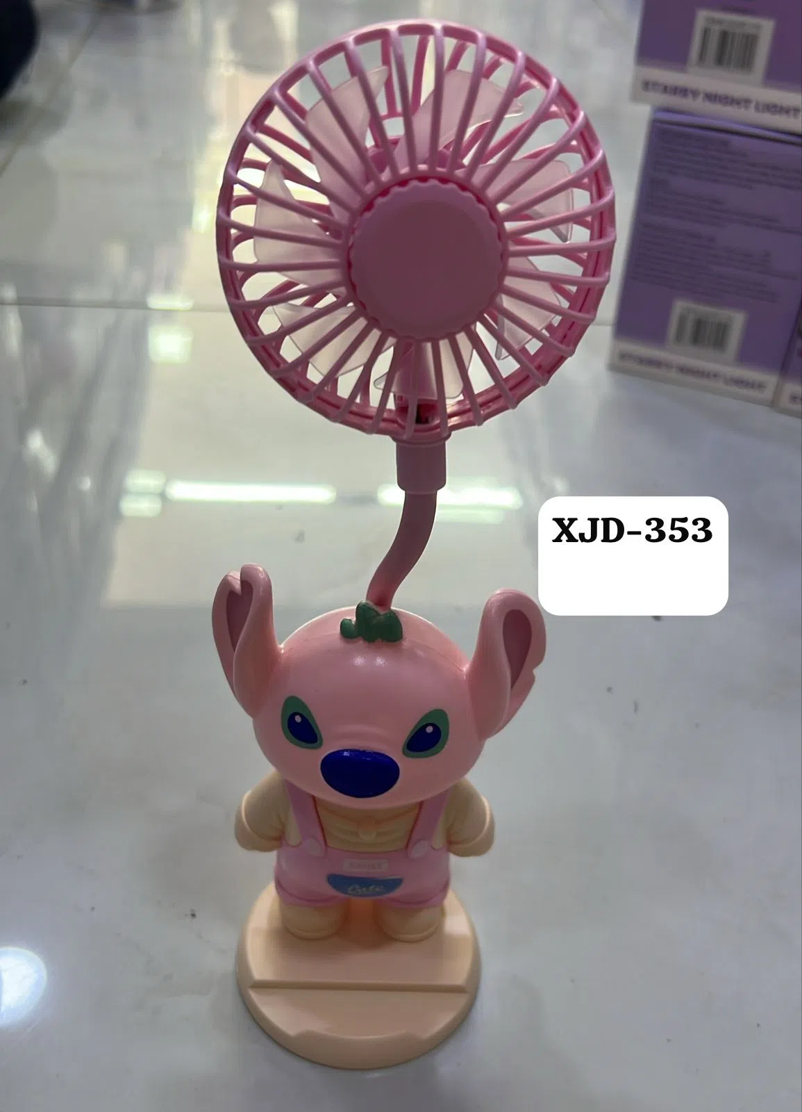Mini əl ventilyatoru, USB şarjlı və akkumulyatorlu — şəkil 17