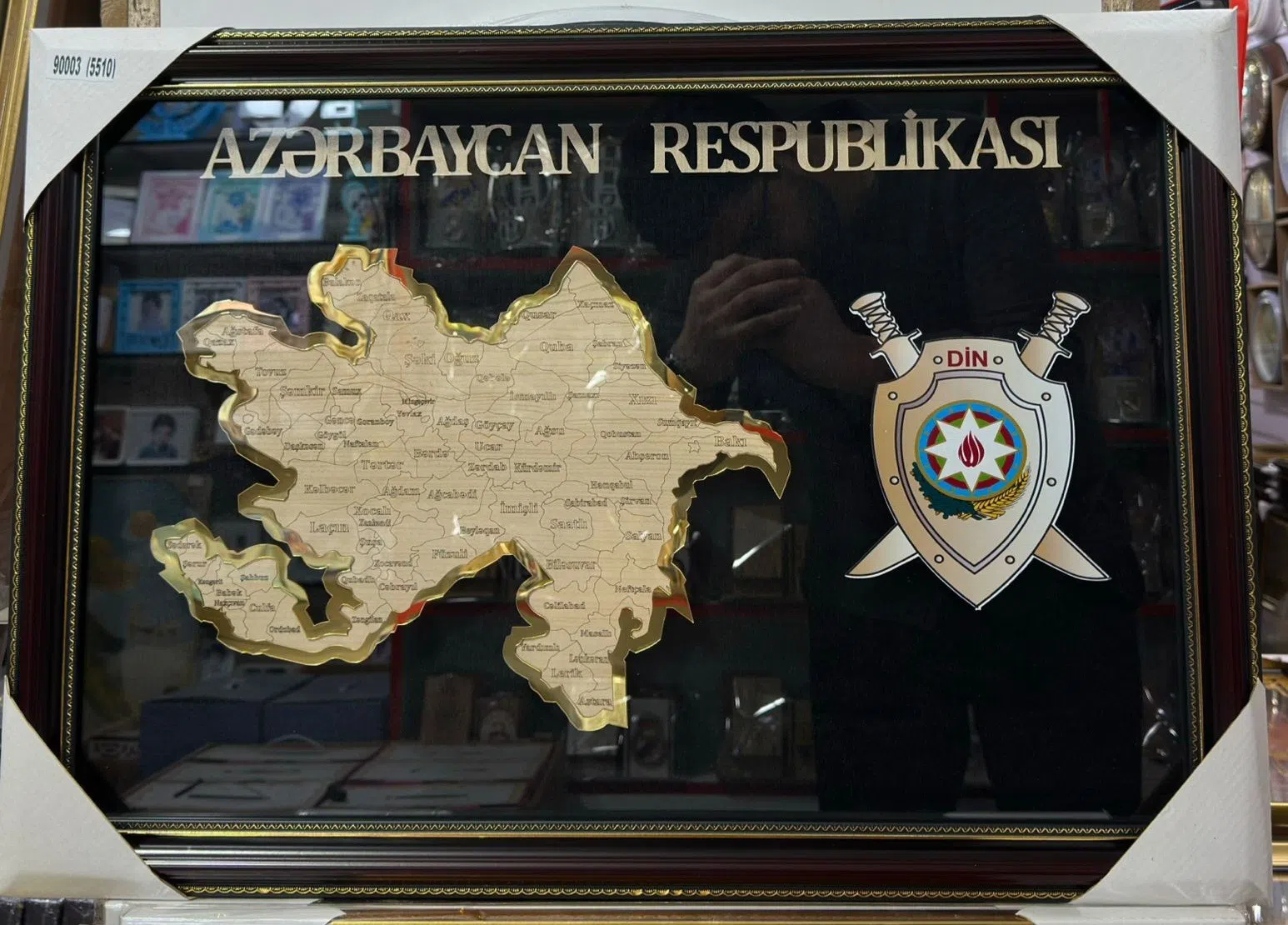 Azərbaycanın suvenir xəritələri — şəkil 5