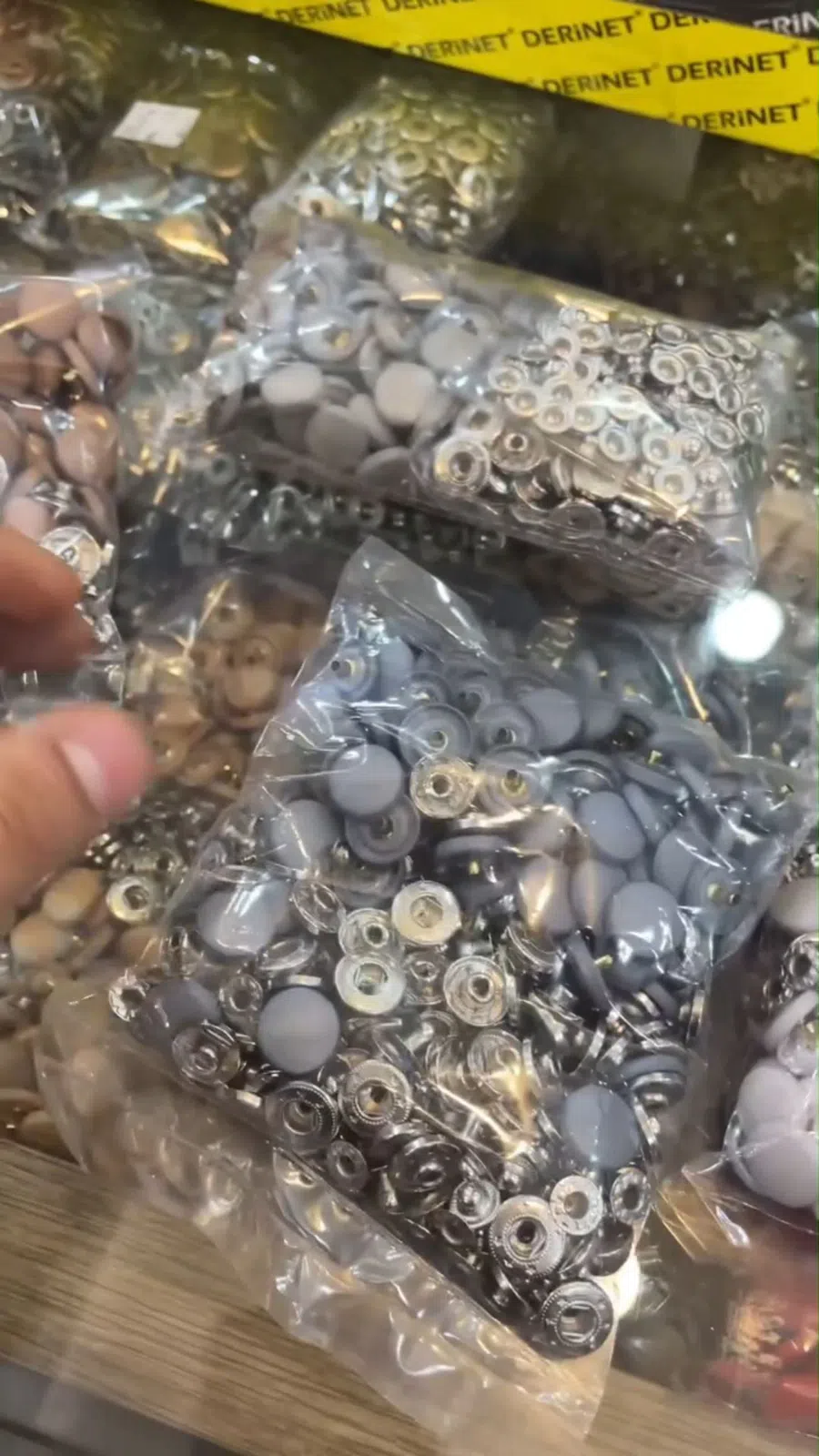Tekstil üçün metal press düymələri — şəkil 29